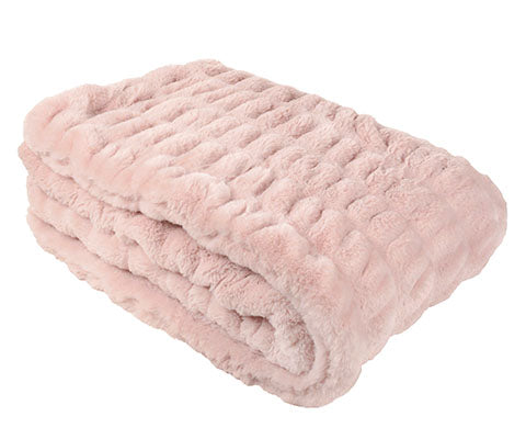  Royal Opulence Collection Throw In Rosé Made in Seattle Washington