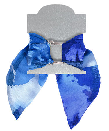 Women's Garden Path Wrist Scarf in Blue Star | Handmade in Seattle WA | Pandemonium Millinery