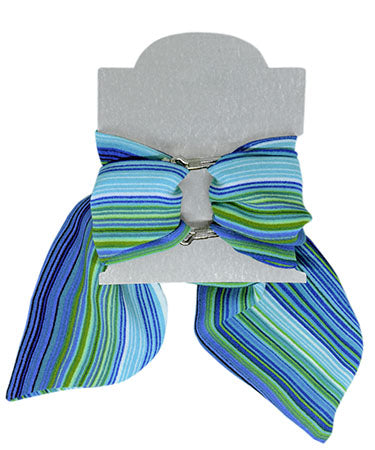 Women's Wrist Scarf in Sea Breeze | Handmade in Seattle WA | Pandemonium Millinery